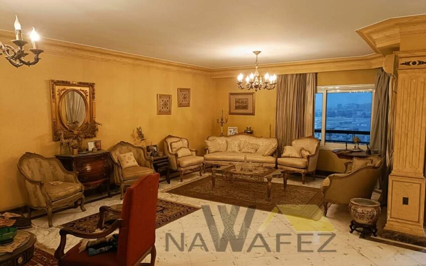شقة للبيع 270 متر على شارع حسن مأمون الرئيسى خطوات من النادى الاهلى